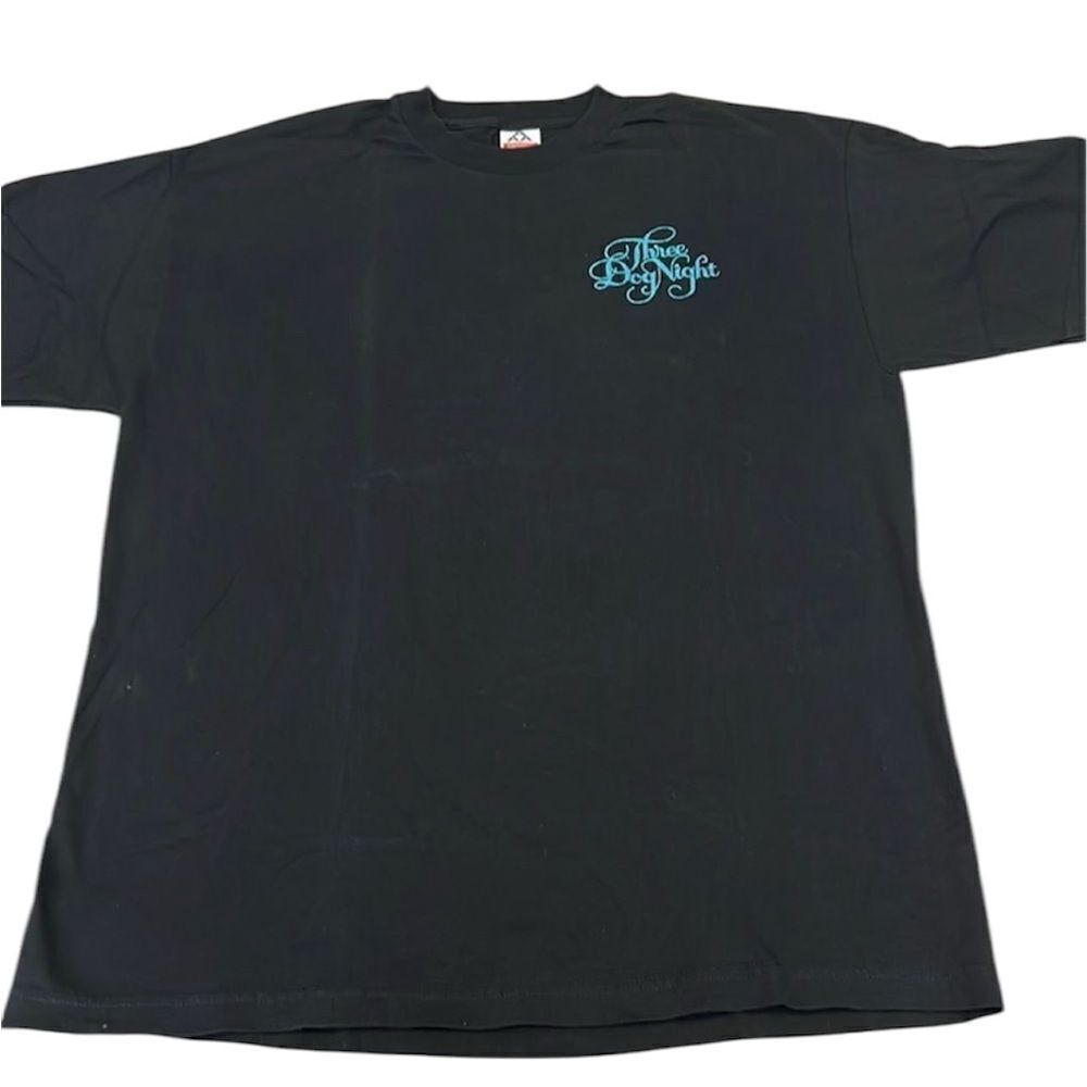NWOT vintage authentic Three Dog Night autographed band shirt size XL